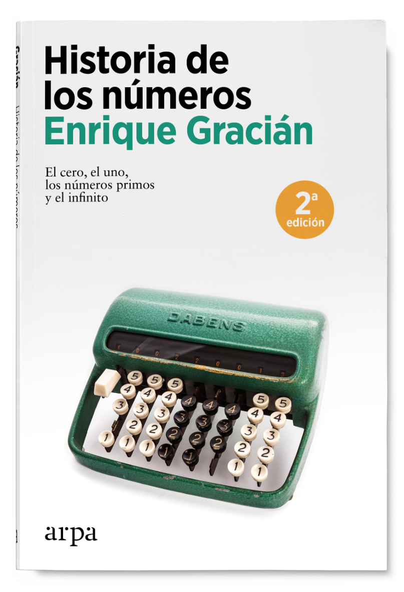 Portada del libro Historia de los números